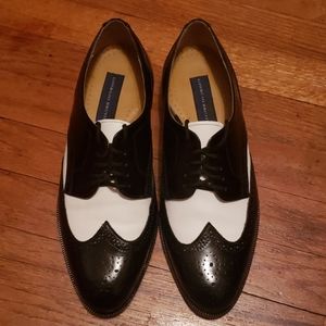 Two-tone Leather Dress Shoes